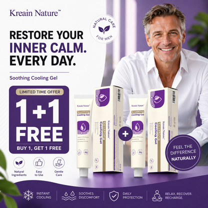 Kreain nature 1 Natural herbal care gel, gentle and non-irritating, suitable for daily use for skincare